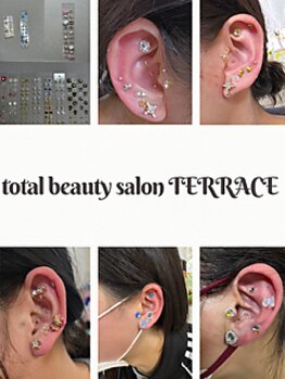 テラス(TERRACE)の写真/オシャレ☆大流行の耳つぼジュエリーがこの価格！￥2,750～選べるジュエリー♪オーダーメイドも可能です◎