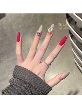 ヘブン ネイル 鶯谷(HEAVEN Nail)/エレガントなネイルデザイン