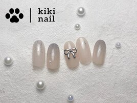 ワンホンネイル／リボンネイル