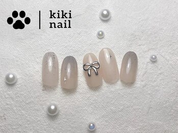 キキネイル 溝の口(kikinail)/ワンホンネイル/リボンネイル