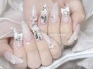 【mizuki】埋めつくしネイル