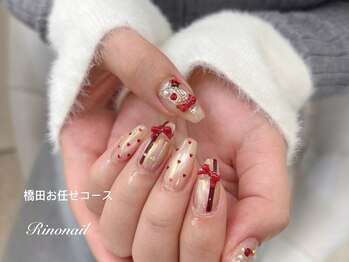 リノ ネイル(Rino nail)/真っ赤な冬　71206