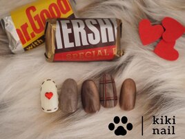 バレンタインネイル/ハート