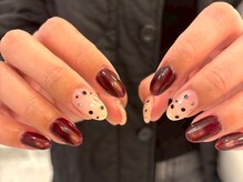 フリープ タクタ(freep tacta)/深みボルドーマグネット/ドット