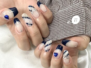 ケーエヌ(KN)/ネイビーフレンチ