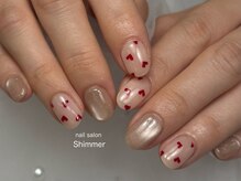 シマー(Shimmer)/ミニハートネイル