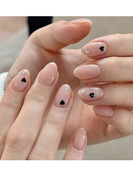ラッキー(Lucky)の写真/[川越/ネイル] トレンドのワンホンネイルも♪定額コースデザイン多数
