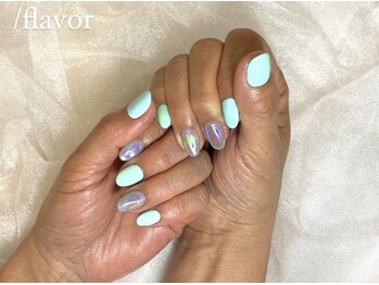スラッシュフレーバー(/flavor)/うるうるネイル♪