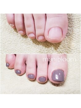 マニブルーム/深爪長さ出し＆カラー