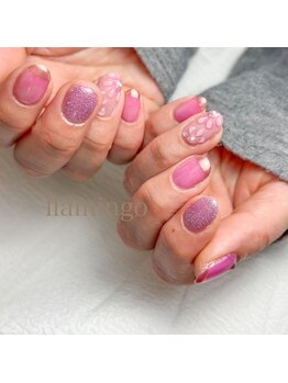 フラミンゴ(flamingo)/キャンペーンネイル