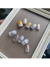 ネイルサロン イントゥ(into_)/癒されハロウィンネイルサンプル