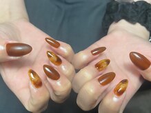 ブランシュネイル(BlancheNail)/ちゃんちゃちゃ茶！茶色の季節～