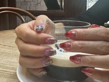 ラベード バイ ジョジョ(LOVEED by JOJO)/ちぐはぐネイル