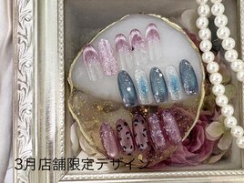 店舗限定ネイル