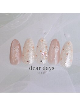 ディアデイズネイル(dear days nail)/ドットリボン