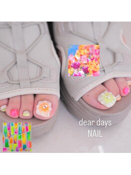 ディアデイズネイル(dear days nail)/サマーフラワー