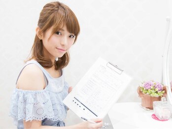 グラマラス 横浜関内店(GLAMOROUS)/カウンセリングシートへ記入!