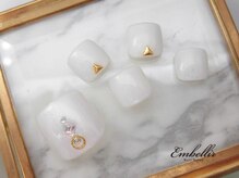 アンベリール 横浜店(Embellir)/(1313)シンプルFootネイル
