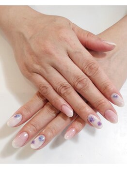 ベールス(Bellus)/紫陽花ネイル
