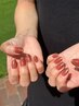 《垢抜けワンポイント》【hand】定額シンプルアートコース ¥8,990→¥7,990