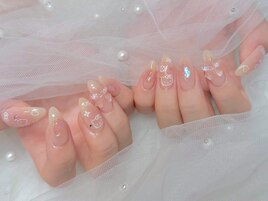 チークネイル¥8000＋追加