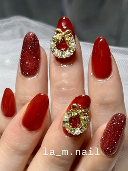 ラムネイル(la_m.nail)/クリスマス定額アート
