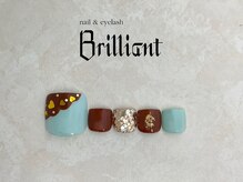 ネイルアンドまつげエクステのお店 ブリリアント 草加(Brilliant)/Foot 　定額8800円コース