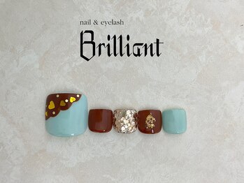 ネイルアンドまつげエクステのお店 ブリリアント 草加(Brilliant)/Foot 　定額8800円コース