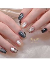 ヘブン ネイル 鶯谷(HEAVEN Nail)/Cat Eyes Design Nails