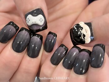 サンブラウン(SUN BROWN)/3Dパーツ by CHIHARU