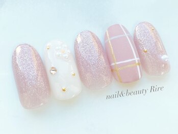 リル(Rire)/チェックネイル