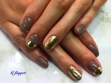 ジー フィンガー 千葉店(G)/ミラーネイル