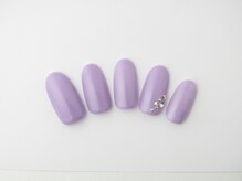 ネイルサロンディーバ 塚口店(Diva)/One color plus(2本ストーン）