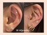 【パーツが選べる♪】耳つぼジュエリー両耳10粒+耳マッサージ付◎¥3300