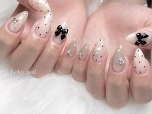 ロコネイル(Loko nail)/リボンドットネイル