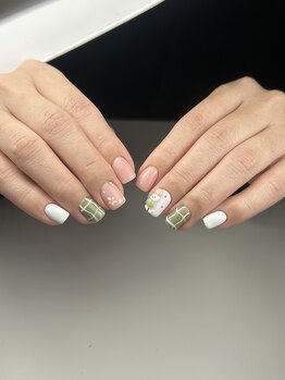 3Dパーツ団子＆桜