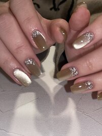 根元にフラッシュ チラリ