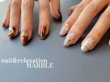 ネイルアンドリラクゼーション マーブル(MARBLE)/持ち込みネイル（￥7,700）