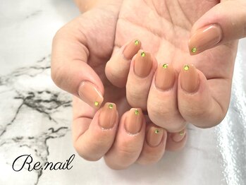 リーネイル 薬院店(Re.nail)/うるつやワンカラー♪