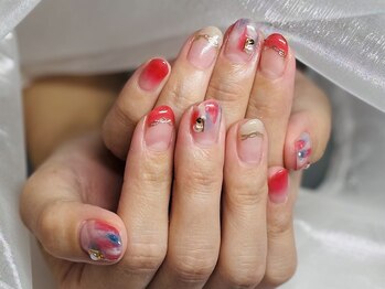 ラーシューシュ(la-chou-chou)/華やかネイルコース　¥7500