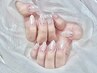 【ハンド】ラメグラデーションネイル