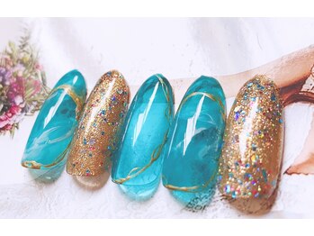 エンジェルビューティーネイルアンドアイラッシュ(Angel Beauty nail&eyelash)/シンプル定額ネイル