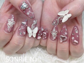 ソンリエ 青竹店(SONRiE)/ゴテゴテパーツネイル