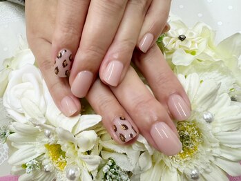 プルミエ ネイル(Premier Nail)/2本アートコース☆ヒョウ柄