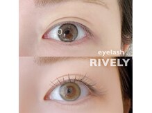 アイラッシュサロン リブリー(RIVELY)の雰囲気（◇カラーエクステ◇Before→After）