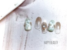 ハッピービューティー(Happy Beauty)/手書きフラワーアート