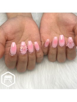 レディスペネイル ノウラ 名駅店(Redispe nail NouRa)/チークリボン