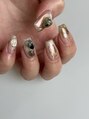 リルム(Relum) 大粒な石が目を惹くニュアンスネイル☆