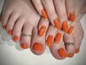【FOOT】ワンカラー　フットネイル