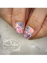 ジュジュ(Juju)/レインボー　水面ネイル